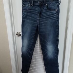 American Eagle Outfitters Dark Blue Skinny Jeans